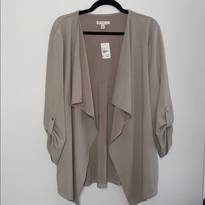 NWT- open front blazer cardigan